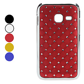 Lattice Pattern Hard Case with Shining Rhinestone for Samsung S6802 (Assorted Colors)