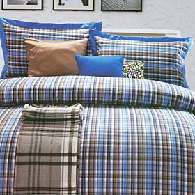 Warsaw Plaid Twin / Queen / King 3-Piece Duvet Cover Set