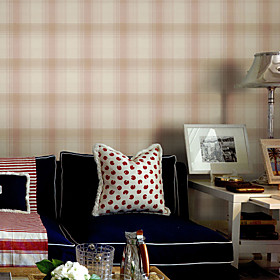 Classical Geometric PVC Wall Paper 1301-0003