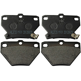 Rear Ceramic Brake Pad Set for Toyota Corolla, Toyota Celica, Toyota Matrix, Pontiac Vibe(4 Pieces)