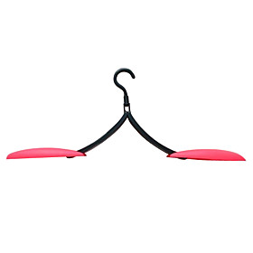 Plastic Foldable Clothes Hanger for Travel (5-Piece/Set)