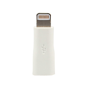 Micro USB Female to 8 Pin Lightning Male Data Sync and Charge Adaptor with USB Cable for iPhone 5 an