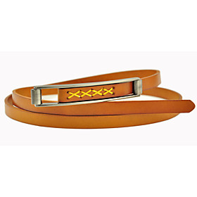 Women's Vintage Pin Buckle Leather Belt