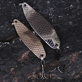 Metal Bait Spoons 50mm/7g Sinking Fishing Lure