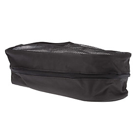 Portable Shoes Gridding Cloth Storage Bag