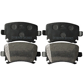 Rear Ceramic Brake Pad Set for Volks-Wagon, Audi(4 Pieces)