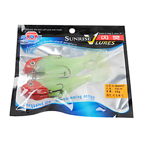 Soft Bait Fish-shape 100MM 32G Floating Plastic Fishing Lure (2pcs/pack)
