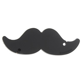 Mustache Design Earphone Cable Cord Holder Wire Winder for iPhone and Others