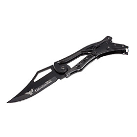 Cool Black Stainless Steel Sharp Folded Knife
