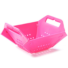 Plastic Made Foldable Fruit Basket