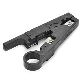 Professional Wire/Cable Cutter and Stripper Tool (Black)