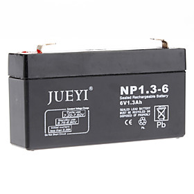 6V 1.3 Ah Sealed Rechargeable Battery NP1.3-6