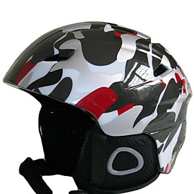 Unicase EPS European Standards Snowboard Skiing Helmet Camouflage