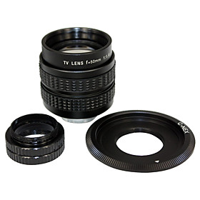 50mm f1.4 CCTV TV Lens C Mount for Sony NEX camera
