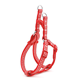 Plaid Pattern Harness and Leash for Dogs (Assorted Color)