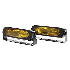 55W 3000K 1000-Lumen 1 x H3 Halogen Bulb Car Fog Lamps (DC 9-16V, Pair)