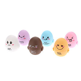 Portable Colorful Egg House Saver Holder