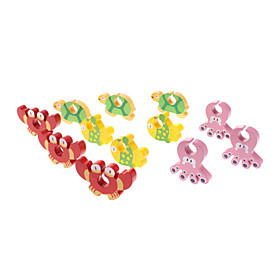 Wooden Animals Fishing Racing Toy for Kids (2 People Game)