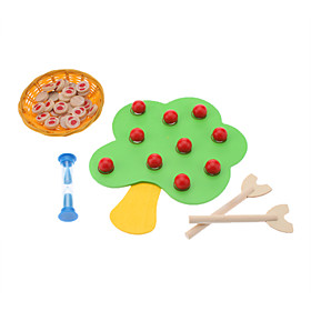 Wooden Picking Apple Educational Toy for Kids