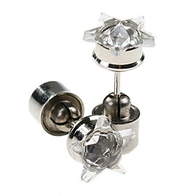 Color Changing Light LED Star Earrings (1-Pair)