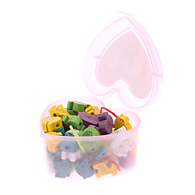 Wooden Animals Shape String Collect Educational Toy (62pcs)