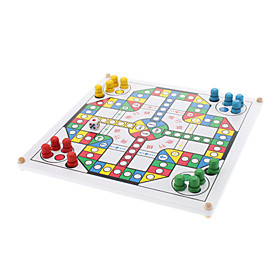 Parcheesi Snake Chess Ludo 2-4 People Game
