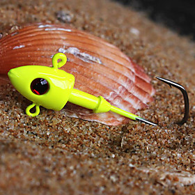 Metal Bait Jig Head 45g Sinking Fishing Lure (10 pcs)