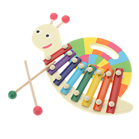 8-Notes Snail Knocks Xylophone Educational Music Toy for Kids