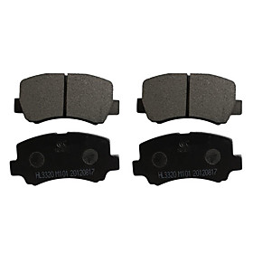 Rear Ceramic Brake Pad Set for Buick LaCrosse, Chevrolet Impala, Pontiac Grand Prix
