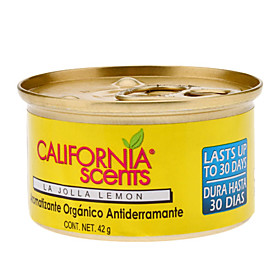 California Scents Organic Air Freshener for Car(Lemon Flavor)