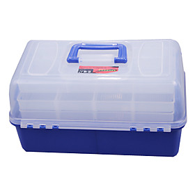 Triple-Layer Lure Box Tackle Box (36 20 19cm)