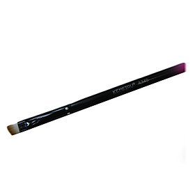 1PCS Brow Brush Artificial Fibre Brush Gradual Rose Handle
