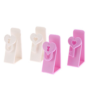 Kitchen Storage 0.5kg Clip On Hook (2-Pack, Random Color)