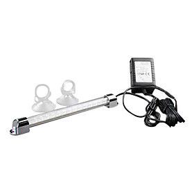 15-LED Blue Light Aquarium Fish Tank Strip Lamp (100-240V)