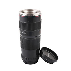 Novelty Simulation Canon EF 70-200mm Camera Lens Style Mug Cup