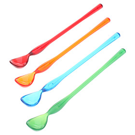 16cm Colorful Spoon Muddler (4-Pack)