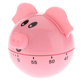 Pig Style 60-Minute Kitchen Cooking Mechanical Timer