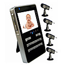 2.4GHz 4channel Wireless Mobile AV Receiver +4Cameras (AF007) (Start From 5 Units) Free Shipping