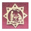 Nativity Ornament (SDBG117) (Start From 500 Units)-Free Shipping