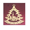 Chrismas Tree Scene Ornament (SDBG113) (Start From 500 Units)-Free Shipping
