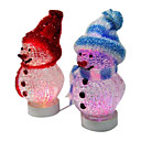 1 PC USB Powered Miniature Desktop Snowman+LED,10CM (SDBC002) (Start From 300 Units) Free Shipping