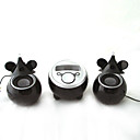 MINI Mouse Speaker System+FM Radio for MP3 iPod Nano Video(EYP-023)