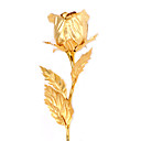 24k Chapado En Oro Rosa. 999 De Oro Rosa, Regalos Del D�a De San Valent�n Nuevo (jmg001)
