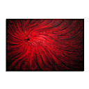Hhandmade Tourbillon Peinture Abstraite Rouge 24 