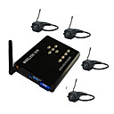 2.4Ghz Wireless Motion Detect Four Channel DVR with 4x CMOS Pinhole Cameras Kit (SZQ290)