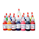 Starbrite 14 Botellas De Tinta Del Tatuaje Conjunto De Colores