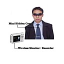 Wired Spy Necktie Cam With Portable MP4 Recorder (LM-BSC02)/Hidden Camera