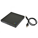 Salut-speed Usb 2.0 Graveur De Dvd Portable - 8x Dvd / Lecteur De Cd-rom 24x - Externe (smq2001)