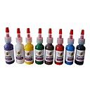 8 Botellas De Tinta De Color Del Tatuaje Conjunto