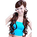 Postiche Synth�tique - Extra Intensificateur Longs Et Boucl�s Volume Cheveux Ch�tains (jf1194)